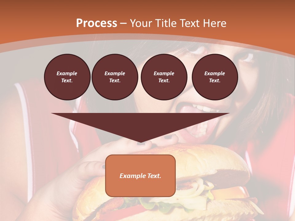 Big Diet American PowerPoint Template