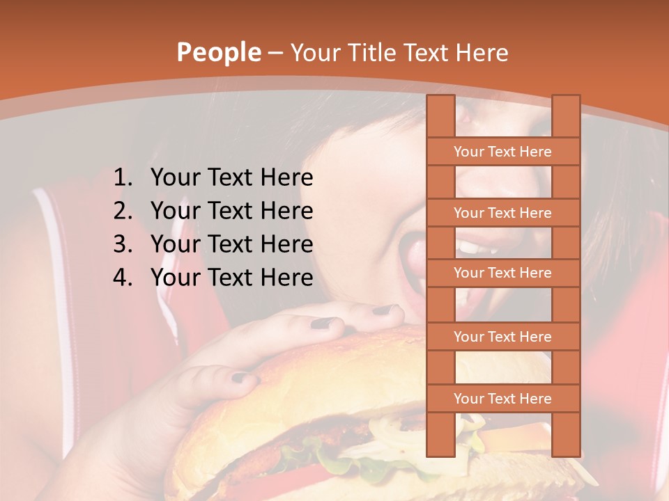 Big Diet American PowerPoint Template