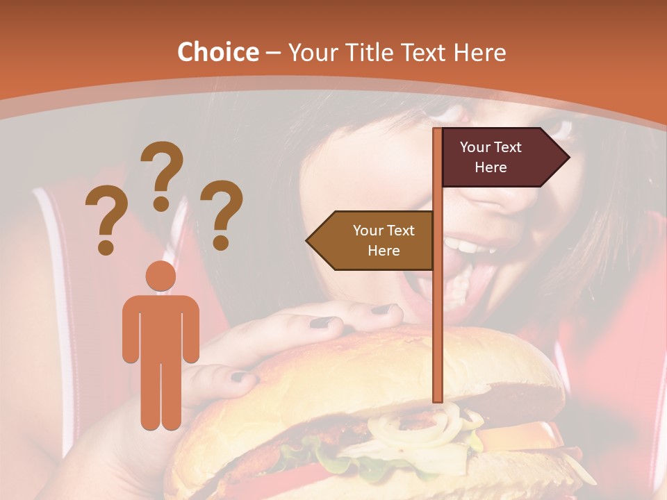 Big Diet American PowerPoint Template
