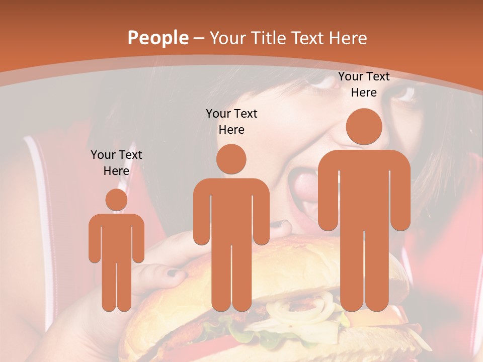 Big Diet American PowerPoint Template