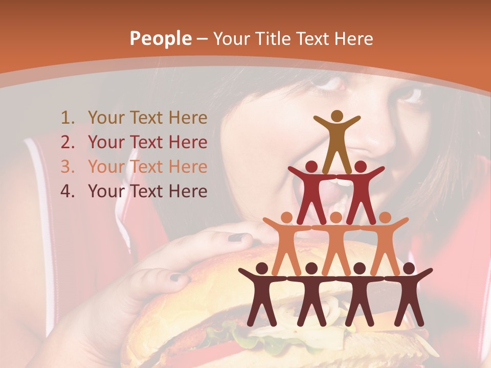 Big Diet American PowerPoint Template