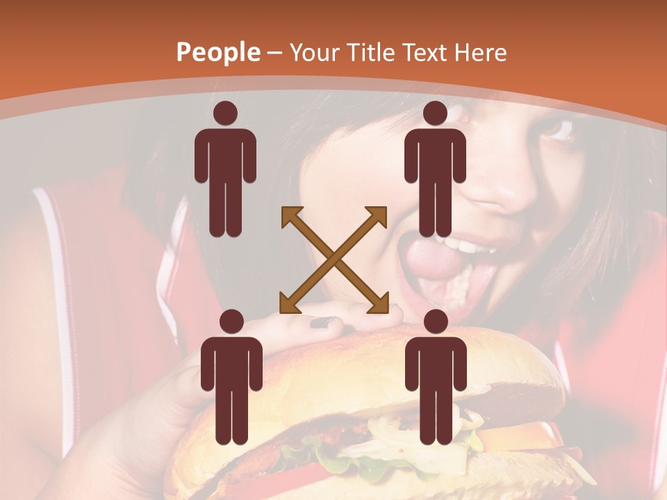 Big Diet American PowerPoint Template