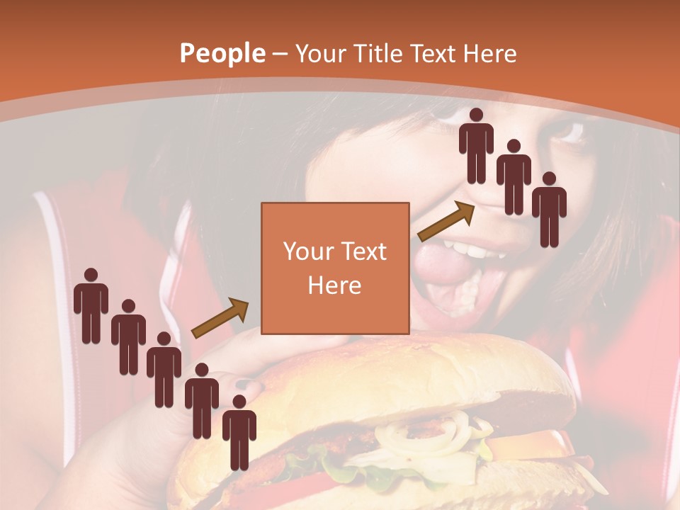 Big Diet American PowerPoint Template
