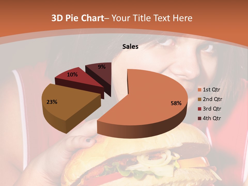 Big Diet American PowerPoint Template