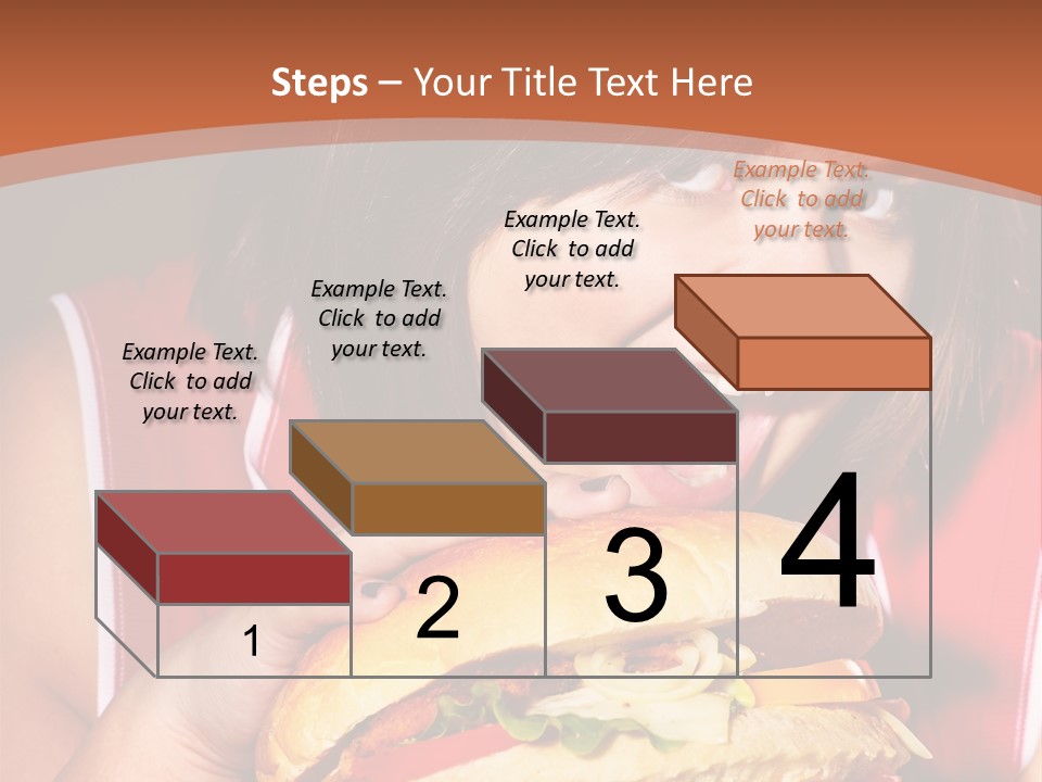 Big Diet American PowerPoint Template