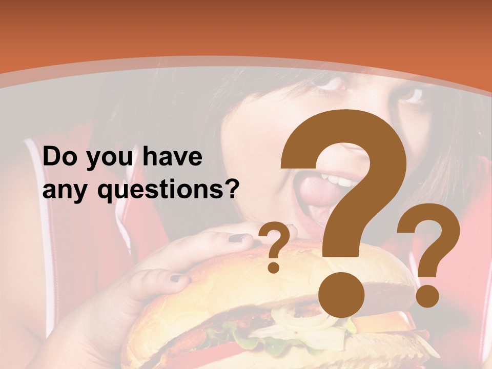 Big Diet American PowerPoint Template