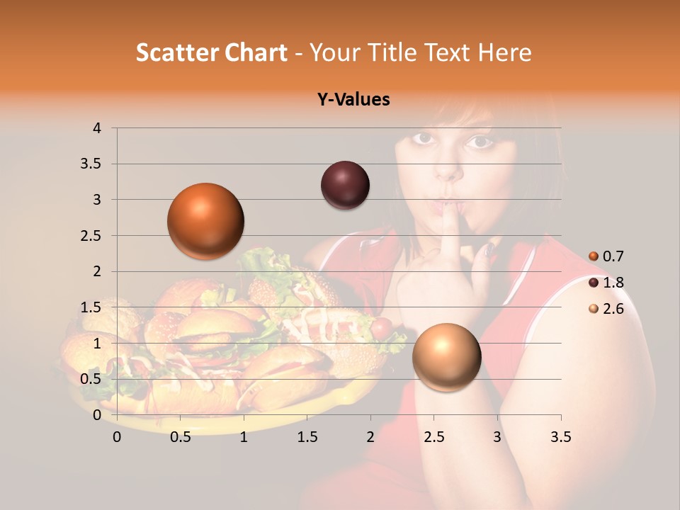 Sausage Meat Cheeseburger PowerPoint Template