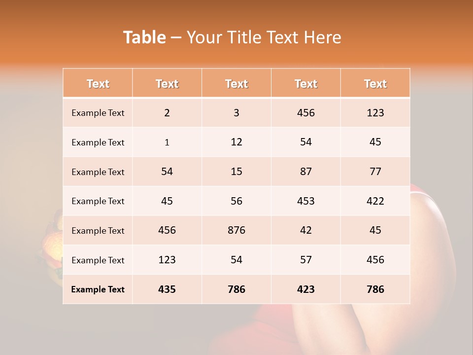 Sausage Meat Cheeseburger PowerPoint Template