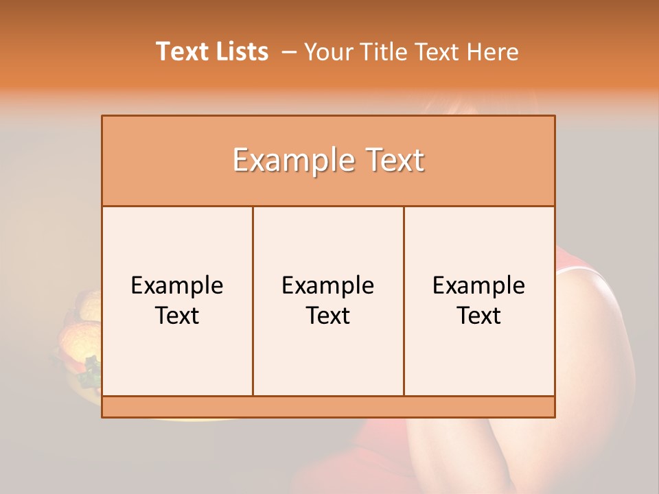 Sausage Meat Cheeseburger PowerPoint Template