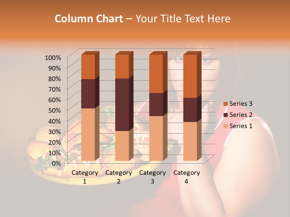 Sausage Meat Cheeseburger PowerPoint Template