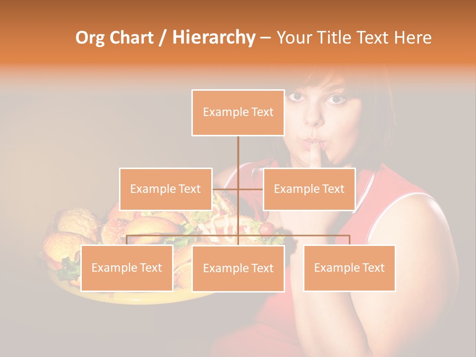 Sausage Meat Cheeseburger PowerPoint Template