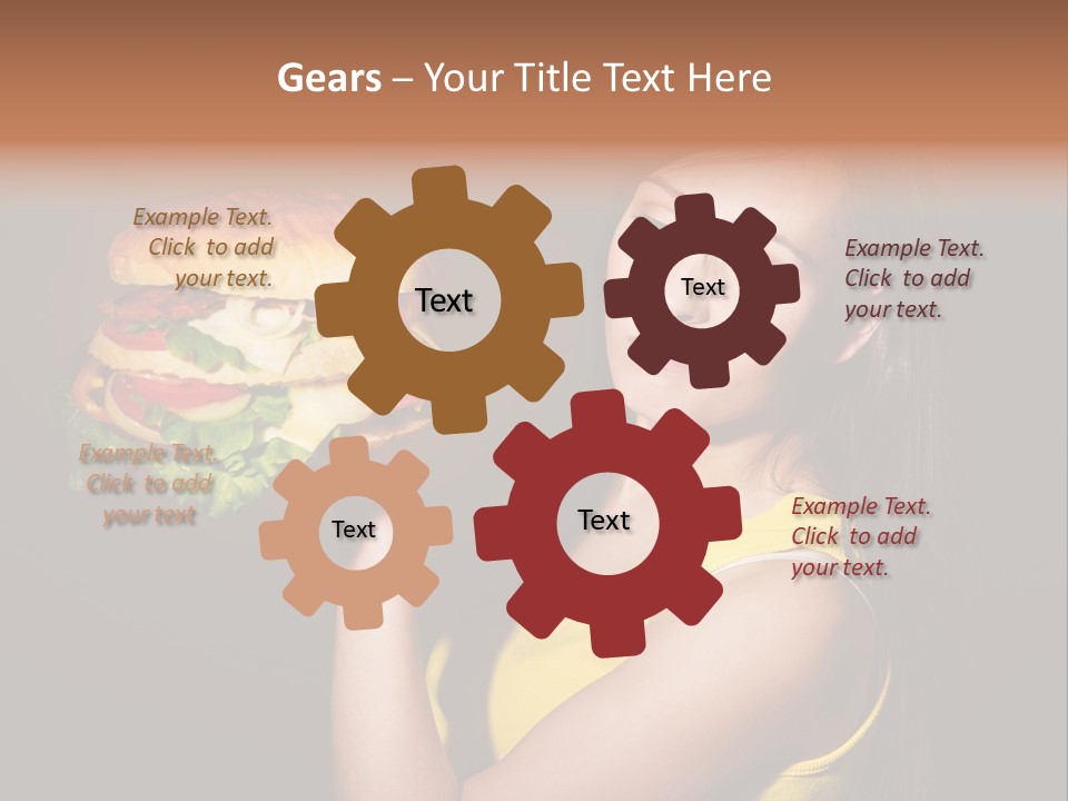 Tasty Sandwich  PowerPoint Template