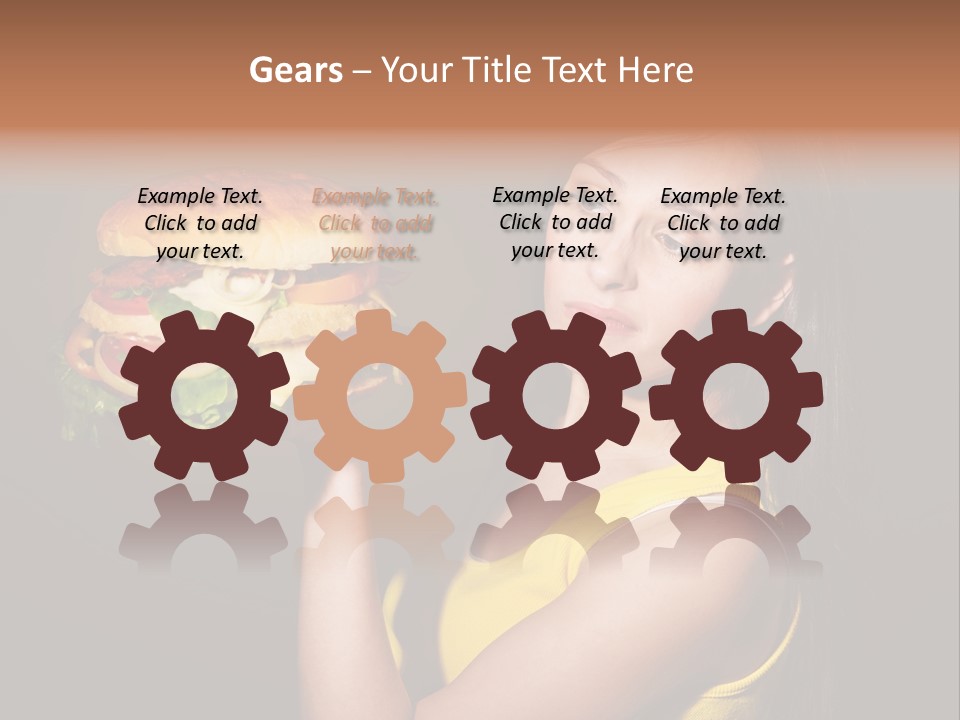 Tasty Sandwich  PowerPoint Template