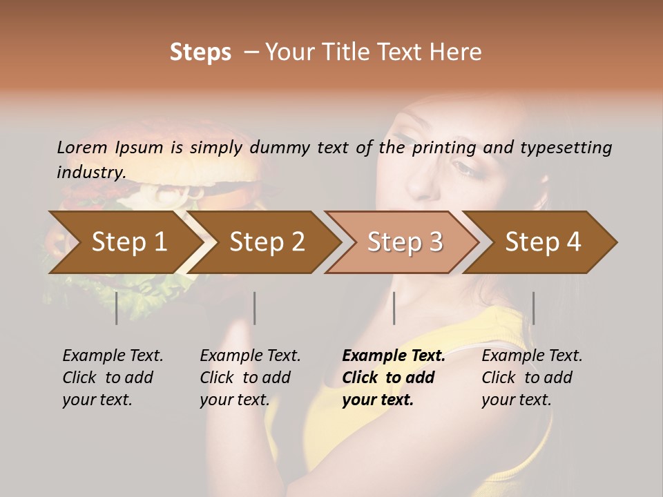 Tasty Sandwich  PowerPoint Template