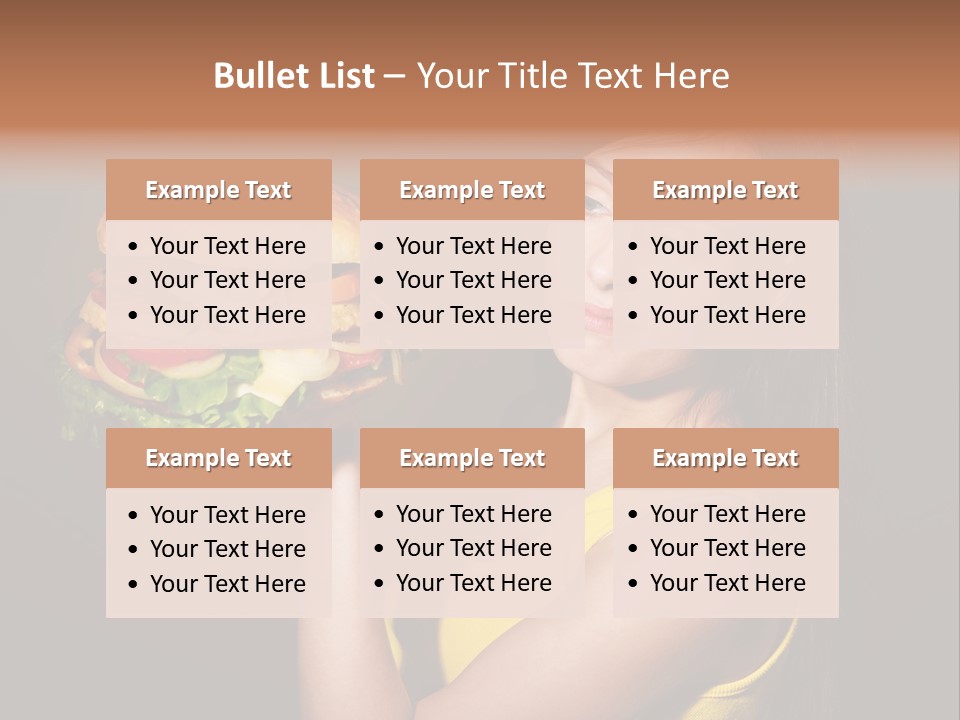 Tasty Sandwich  PowerPoint Template