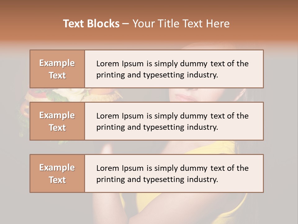 Tasty Sandwich  PowerPoint Template