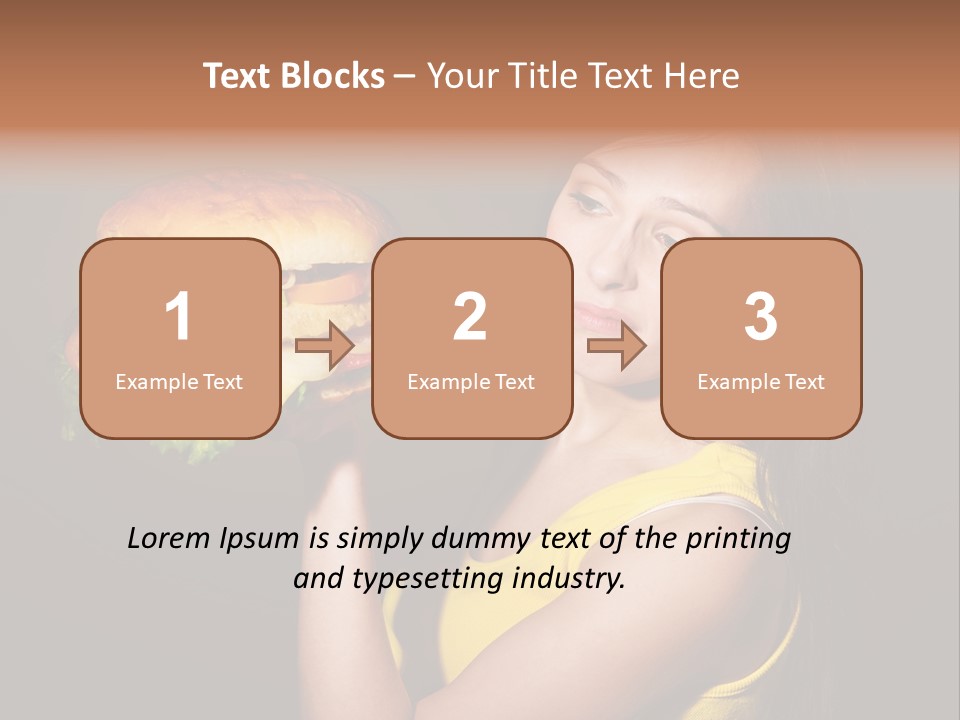 Tasty Sandwich  PowerPoint Template