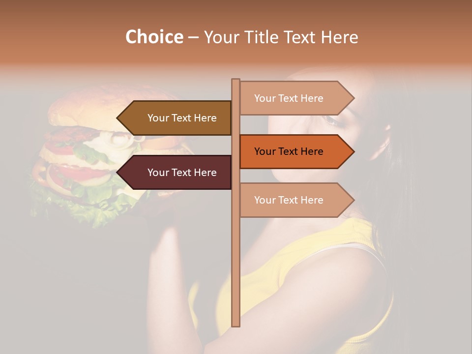 Tasty Sandwich  PowerPoint Template