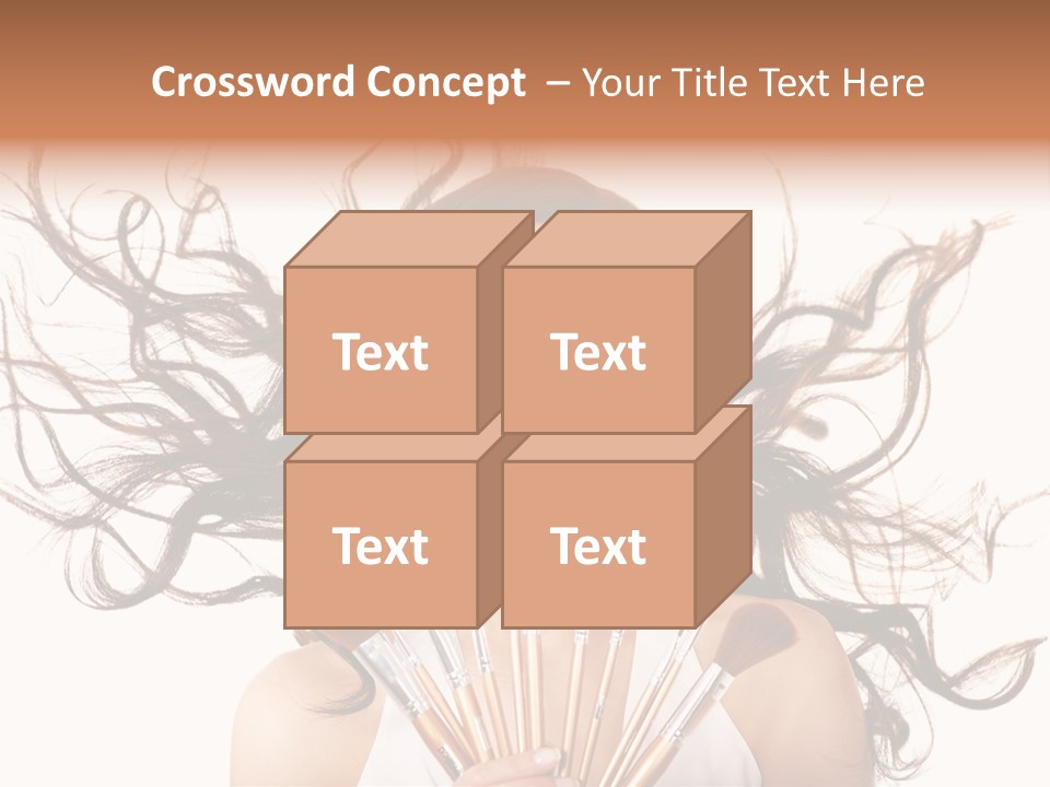 Skincare Female Girl PowerPoint Template