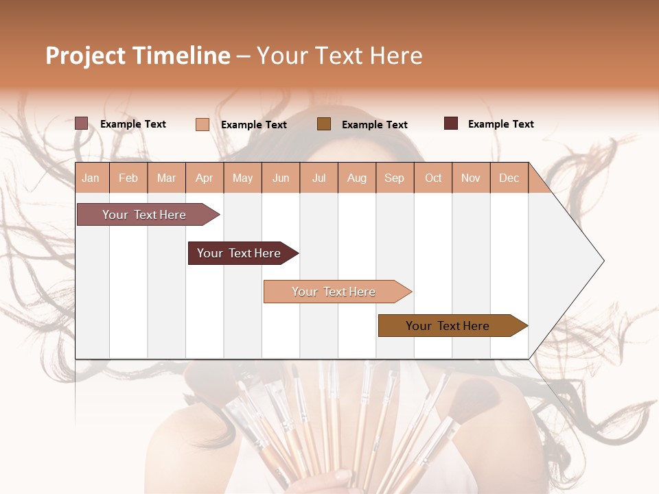 Skincare Female Girl PowerPoint Template