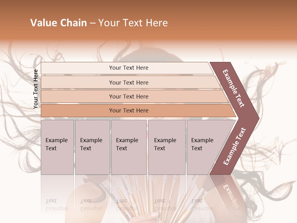 Skincare Female Girl PowerPoint Template