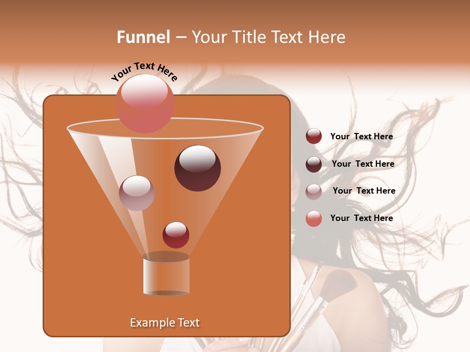 Skincare Female Girl PowerPoint Template