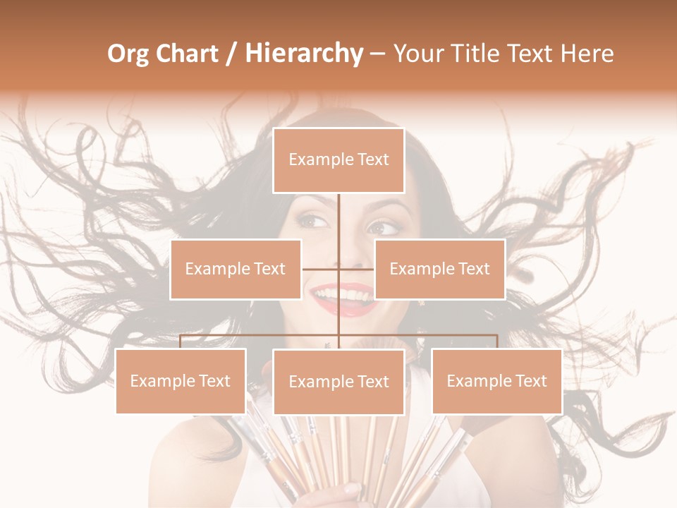 Skincare Female Girl PowerPoint Template