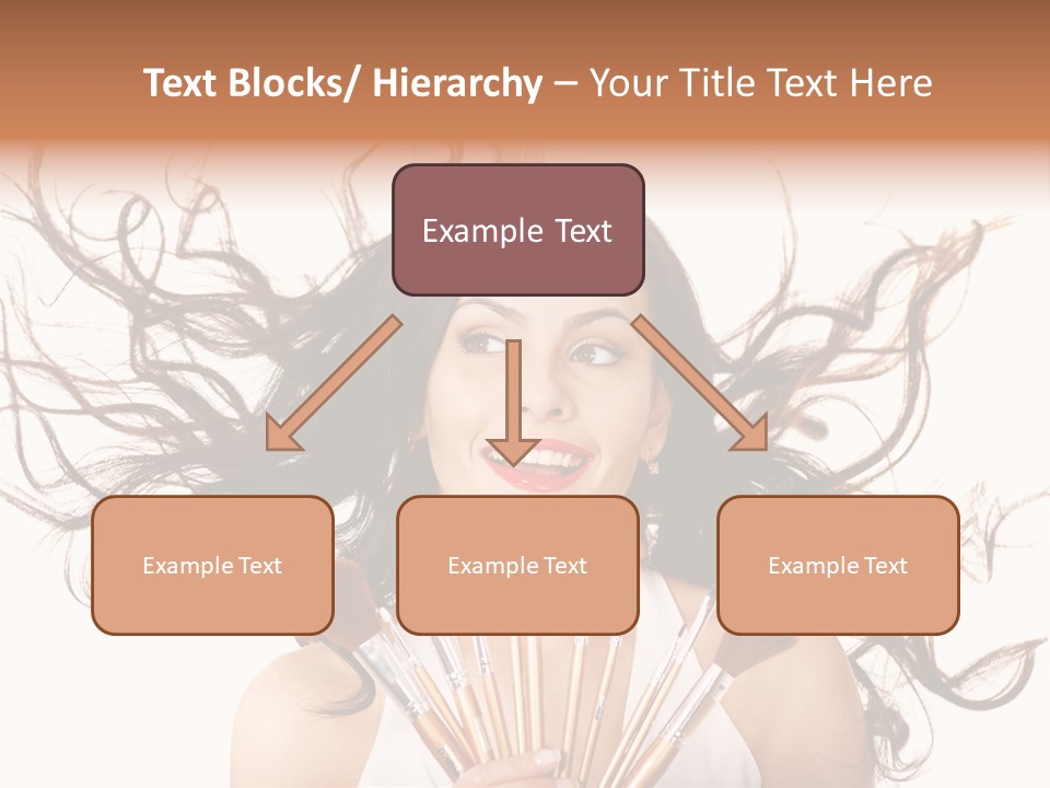 Skincare Female Girl PowerPoint Template