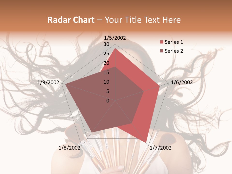 Skincare Female Girl PowerPoint Template