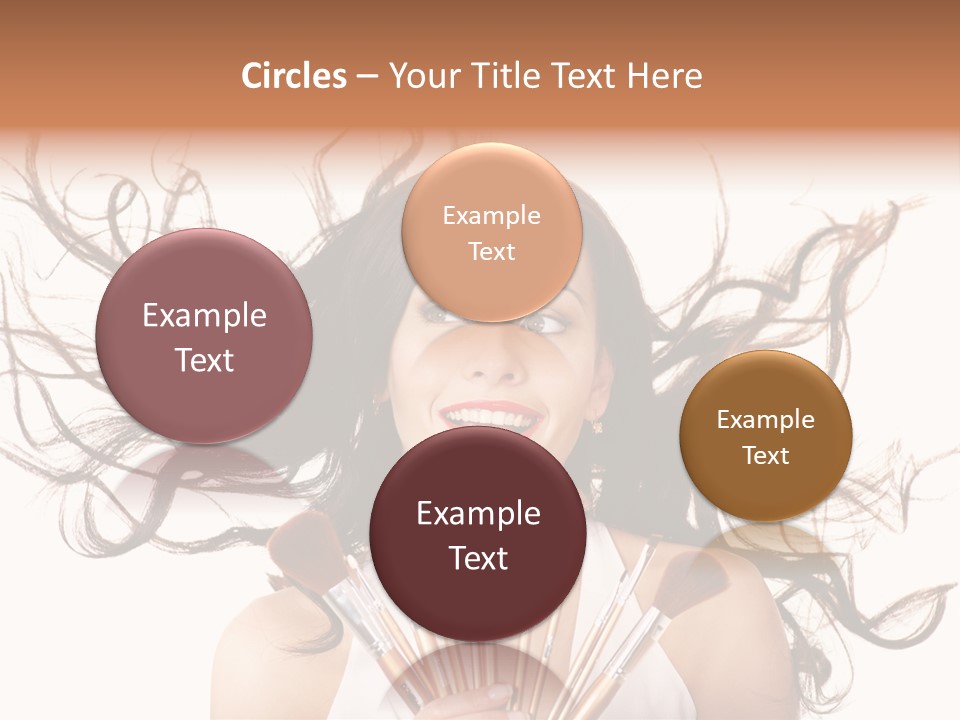 Skincare Female Girl PowerPoint Template