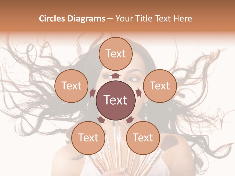 Skincare Female Girl PowerPoint Template