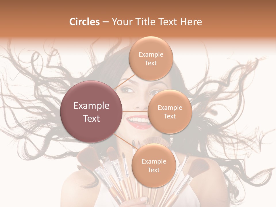 Skincare Female Girl PowerPoint Template