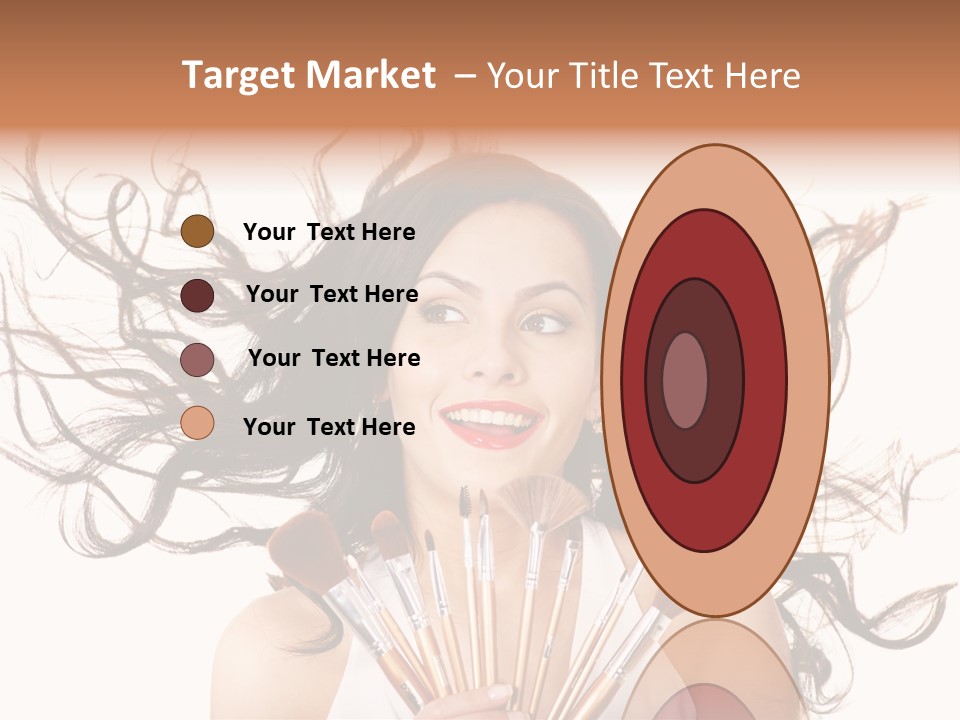 Skincare Female Girl PowerPoint Template