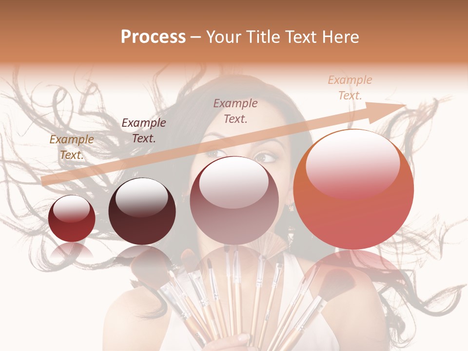 Skincare Female Girl PowerPoint Template