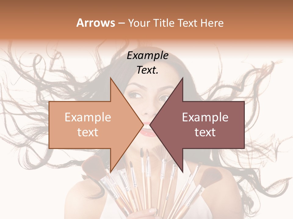 Skincare Female Girl PowerPoint Template