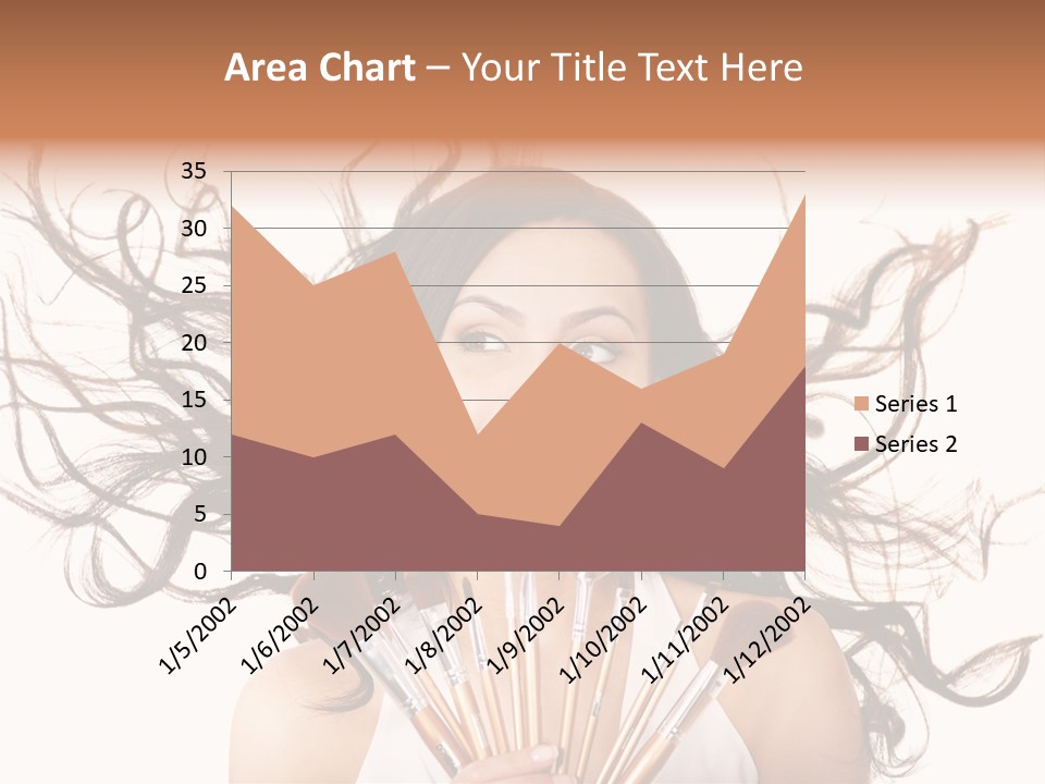 Skincare Female Girl PowerPoint Template