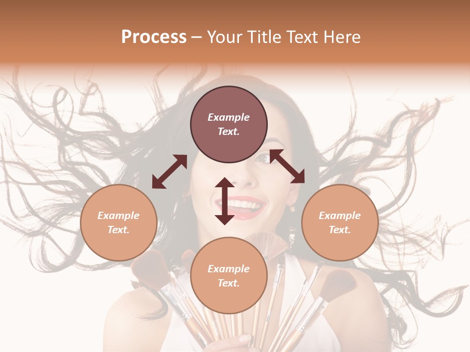 Skincare Female Girl PowerPoint Template