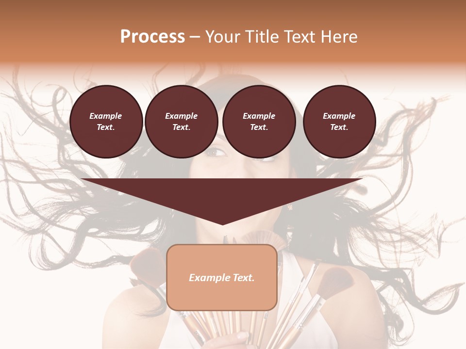 Skincare Female Girl PowerPoint Template