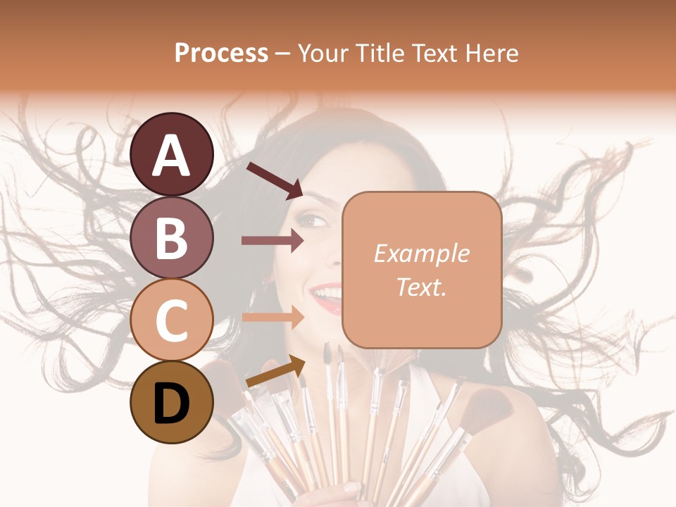 Skincare Female Girl PowerPoint Template