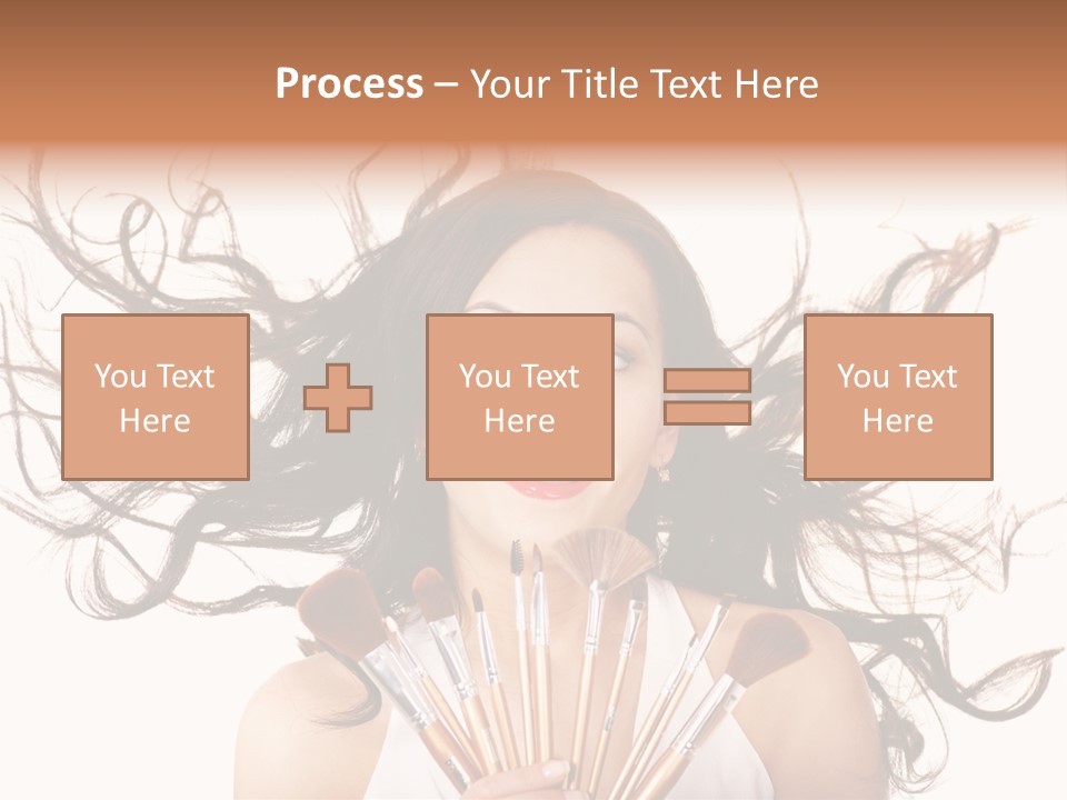 Skincare Female Girl PowerPoint Template