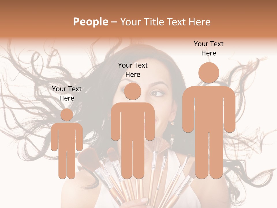 Skincare Female Girl PowerPoint Template