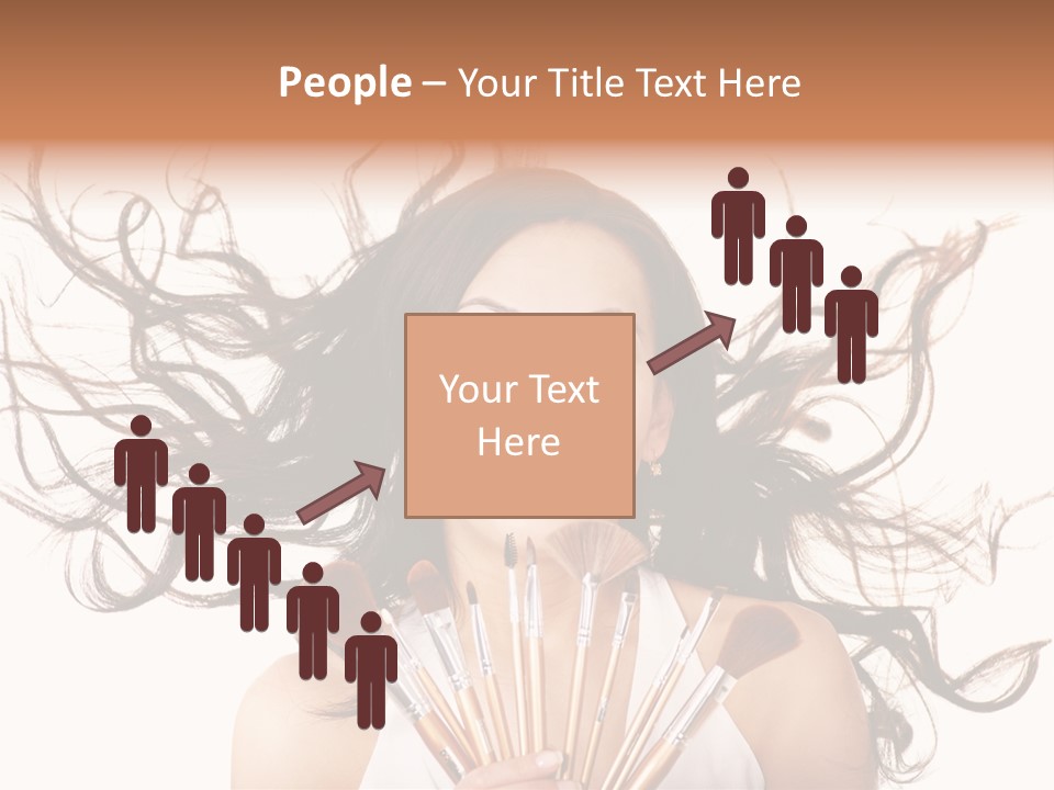 Skincare Female Girl PowerPoint Template