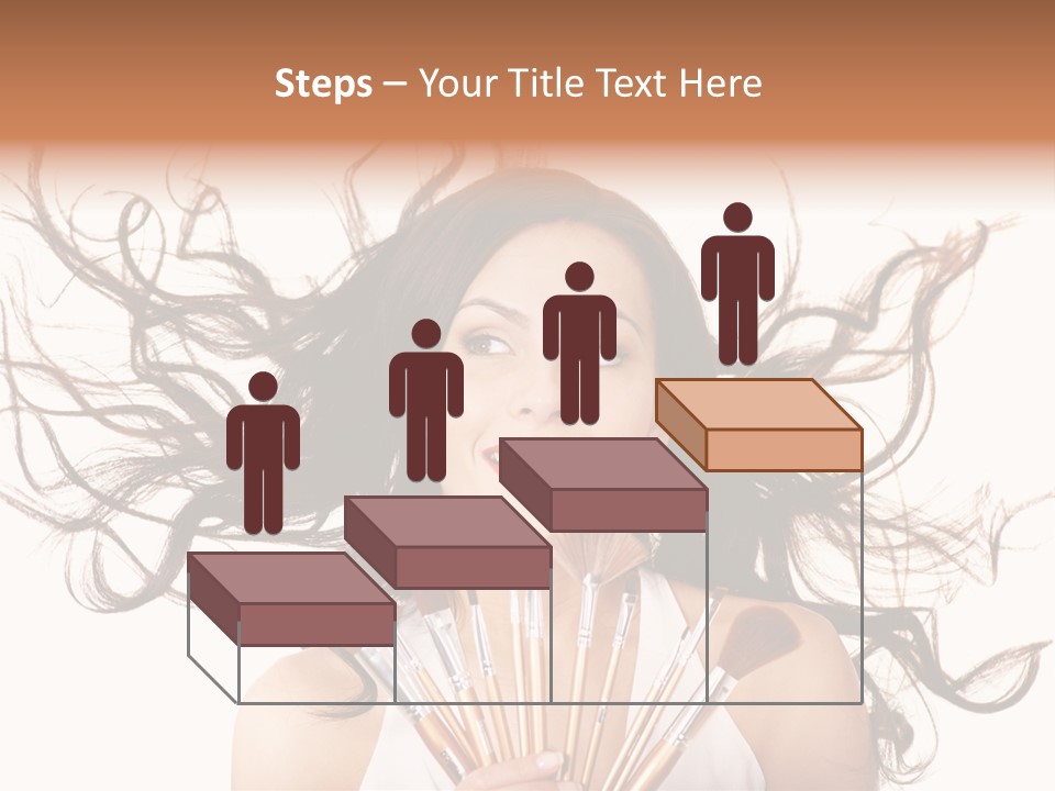 Skincare Female Girl PowerPoint Template