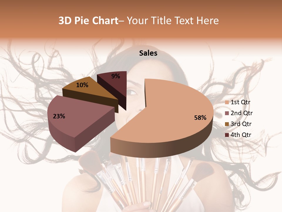 Skincare Female Girl PowerPoint Template
