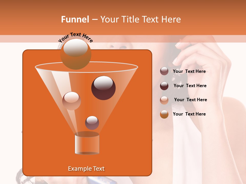 Isolated Eyeshadow Color PowerPoint Template
