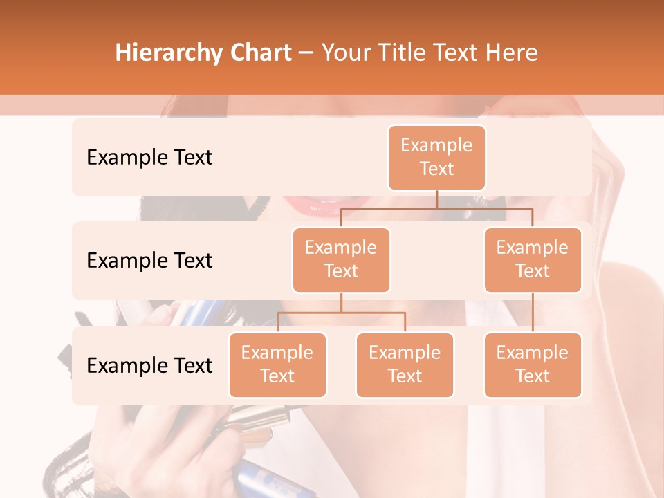 Isolated Eyeshadow Color PowerPoint Template