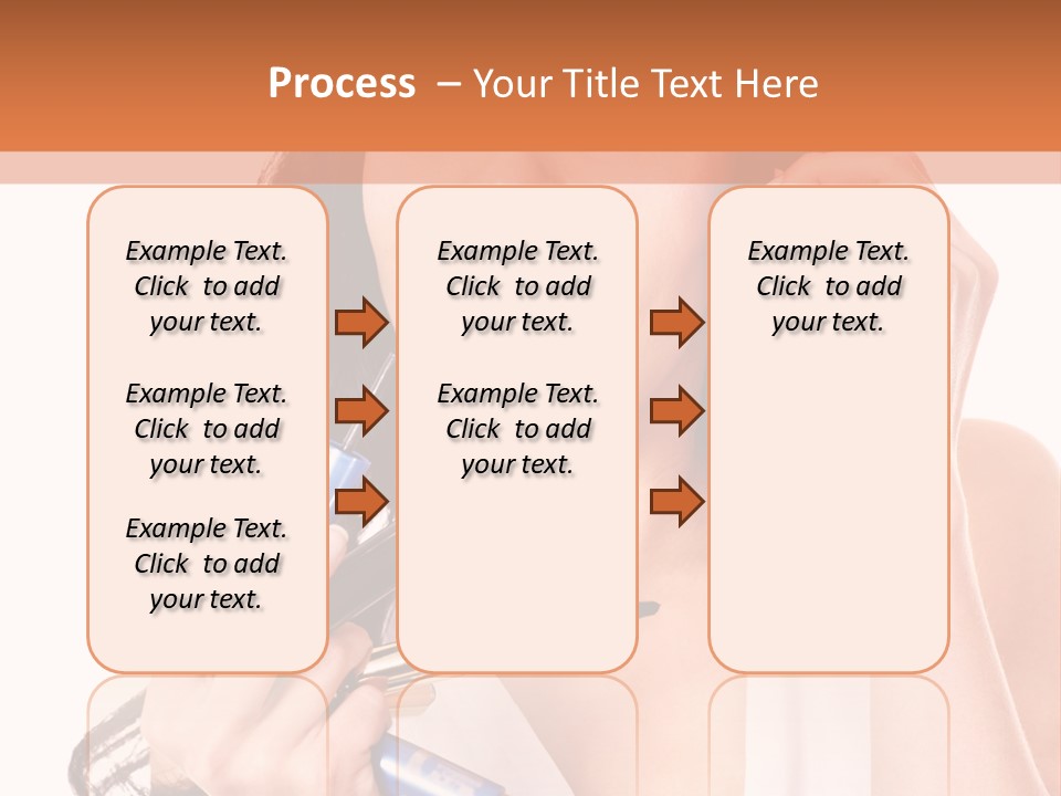 Isolated Eyeshadow Color PowerPoint Template