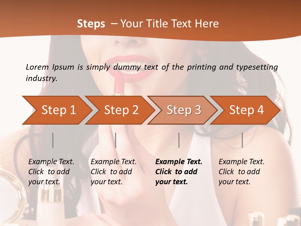 Wellness Fashion Cosmetic PowerPoint Template