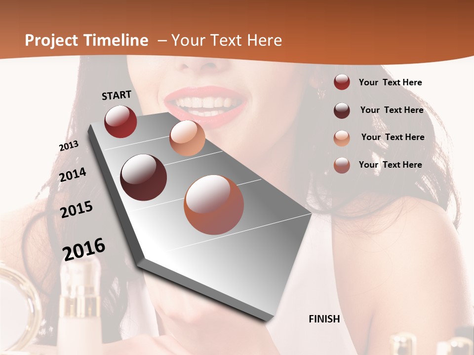 Wellness Fashion Cosmetic PowerPoint Template