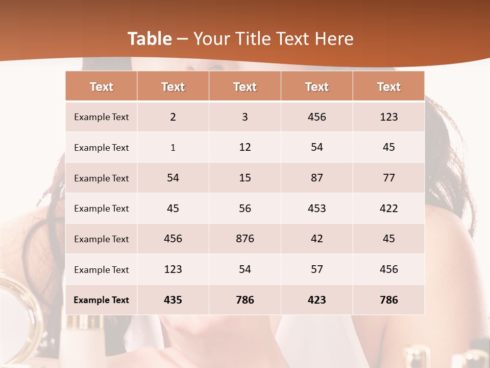 Wellness Fashion Cosmetic PowerPoint Template